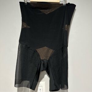 NEW HoneyLove Super Power Short All Over Sculpt Black Size 3X